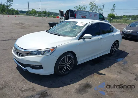 2016 Honda Accord Sport из США, поврежденный, VIN 1HGCR2F51GA239760